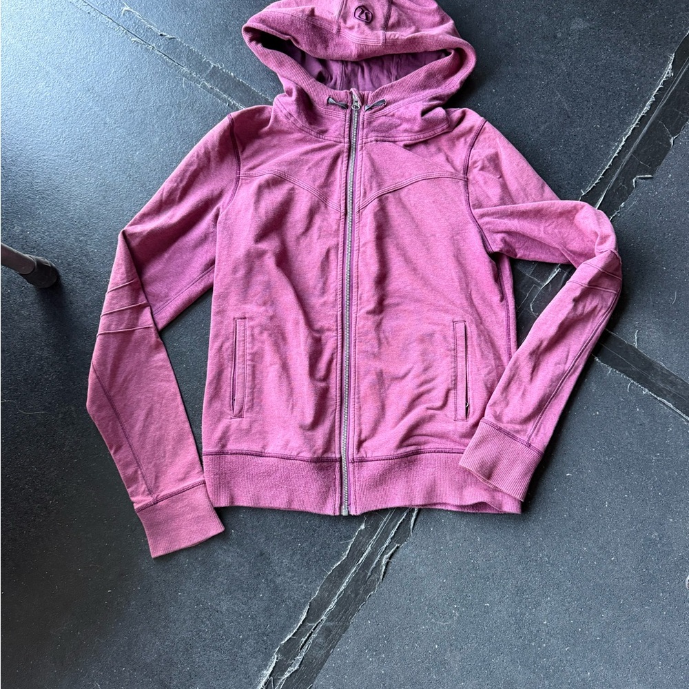 Women's magenta lululemon Hoodie Jacket